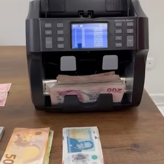 BANKNOTE MASTER 10 ÜLKE TAM PROFOSYONEL PARA SAYMA MAKİNESİ