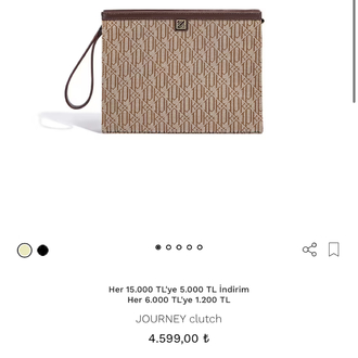 İpekyol Journey Clutch Çanta