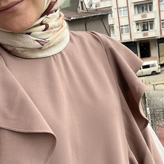 Asel Emzirme Elbise (Gül Kurusu)