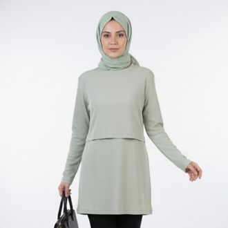 Kaşkorse Tunik (Su Yeşil)