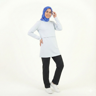 Ribana Tunik (Bebe Mavi)