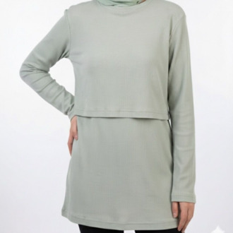 Kaşkorse Tunik (Su Yeşil)