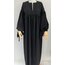 Siyah Manşetli Abaya