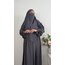 Füme Manşetli Abaya