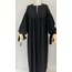 Siyah Manşetli Abaya