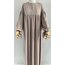 Bej Manşetli Abaya