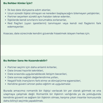 Date Rehberi Psiko-eğitim Seti