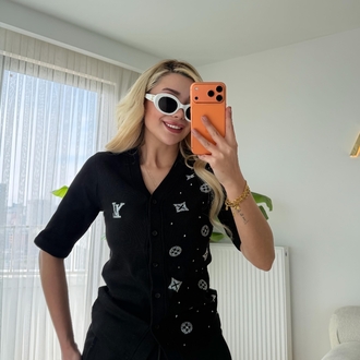 SPOR TAŞLİ TAKIM SİYAH