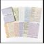 Yazılar scrapbook kağıdı 