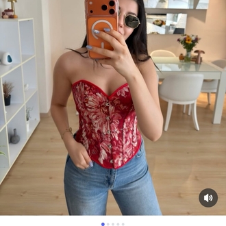 ithal korse kırmızı