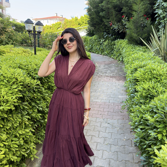 İthal astarlı elbise