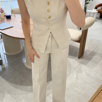 2 li natural denim takım