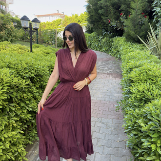 İthal astarlı elbise