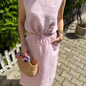 %100 ham keten takım pembe