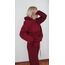 Bordo Hoodie Eşofman Takımı