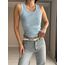 SIFIR KOL BASIC ATLET T-SHİRT %100PAMUK