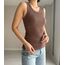 SIFIR KOL BASIC ATLET T-SHİRT %100PAMUK
