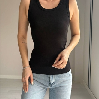 SIFIR KOL BASIC ATLET T-SHİRT %100PAMUK