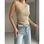 SIFIR KOL BASIC ATLET T-SHİRT %100PAMUK