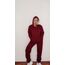 Bordo Hoodie Eşofman Takımı