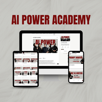 AI POWER ACADEMY + UGC Mega Bundle  + DESTEK