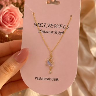 Luna Opal Kolye