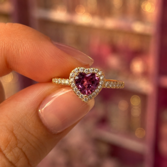 Purple Heart Yüzük