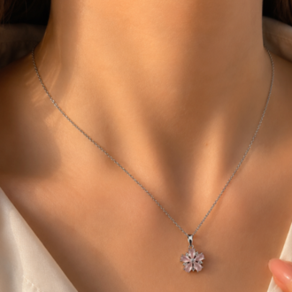 Flower Kolye
