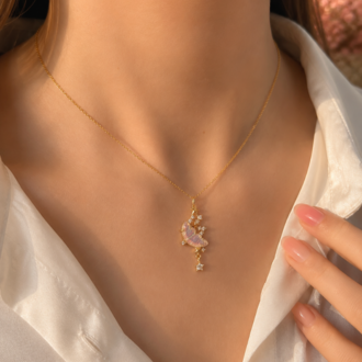 Luna Opal Kolye