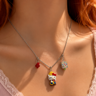 Hello Kitty Charmlı Kolye