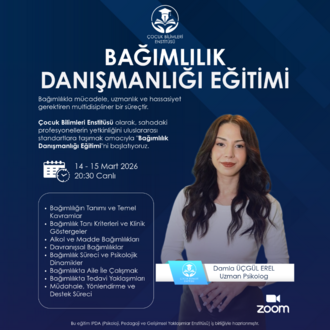 BAĞIMLILIK DANIŞMANLIĞI EĞİTİMİ