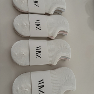 12 Çift ZARA Dikişsiz Join Life Organik Pamuklu Patik Çorap