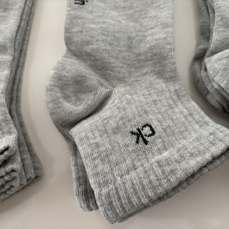 Calvin Klein Gri Çorap - 12 Çift