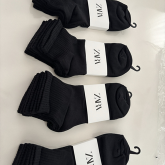 12 Çift Zara Orta Konç Çorap