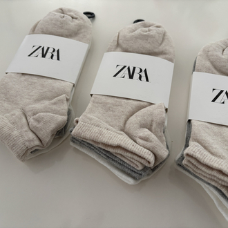 12 Çift ZARA Dikişsiz Join Life Organik Pamuklu Çorap