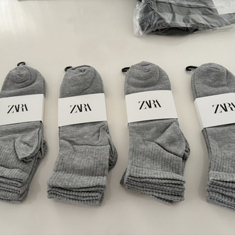 Calvin Klein Gri Çorap - 12 Çift