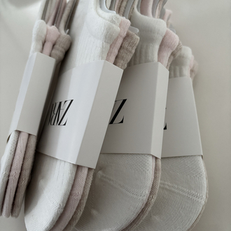 12 Çift ZARA Dikişsiz Join Life Organik Pamuklu Patik Çorap