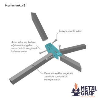 Metal Hamak Standı Hamak Ayağı