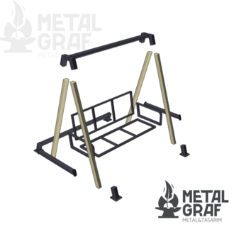Metalgraf konfor model salıncak özel tasarım