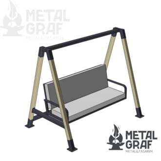 Metalgraf konfor model salıncak özel tasarım