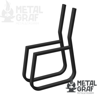 Metalgraf metal bank çift kişilik bnm1k
