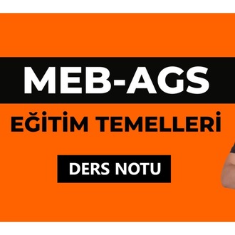 (MEB-AGS) TOPLUMSAL ve POLİTİK TEMELLER