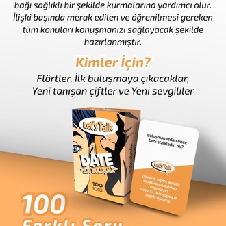Tanışalım Mı Date Ilk Buluşma 100 Soru Romantik Sevgili Konuşma Kartı