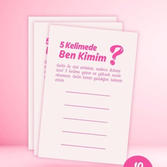 Bekarlığa Veda Partisi Kart Oyunu 71 Kart Bride To Be Sohbet ve Görev Soru Seti Gelin Nedime
