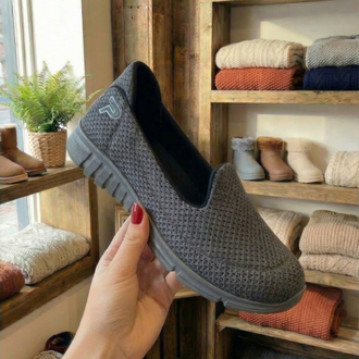 Ortopedik Hafıza Taban Günlük Ayakkabı - Füme PD01