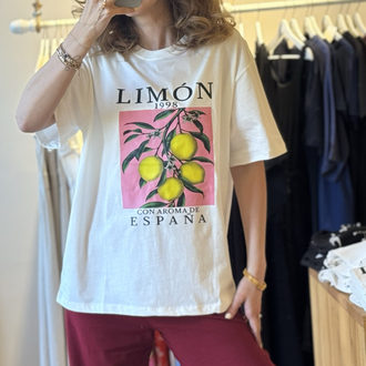 Limon Baskılı Tshirt