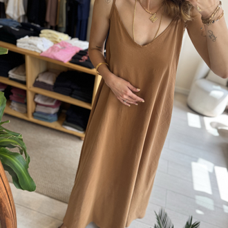 Tensel Askılı Elbiseler