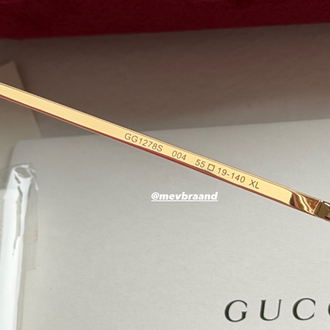 Gucci Gözlük Gold Detay