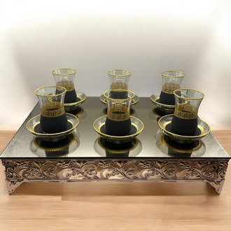 Versace 6 Kişilik Çay Bardağı Seti