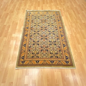 Kayseri Şah Abbas Çiçek Desenli 173 x 116 El Dokuma Halı 